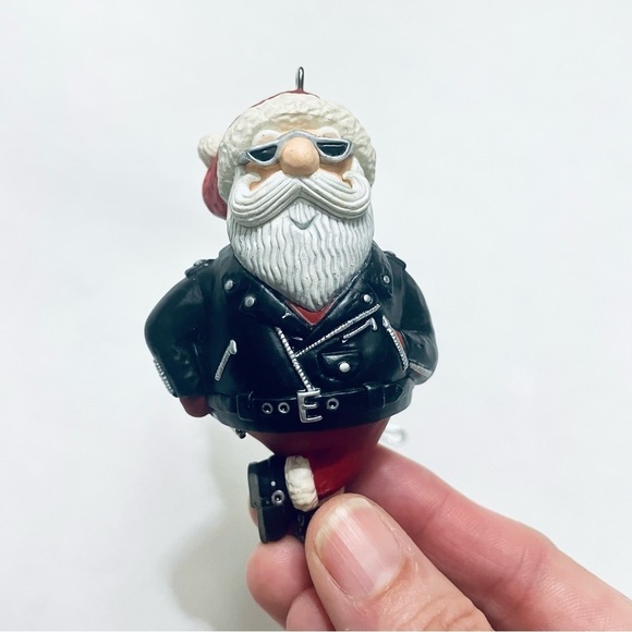 2008 Harley-Davidson Jolly Rider Santa Hallmark Christmas Tree Ornament - Picture 4 of 6